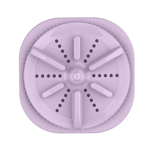 Portable Mini Turbo Switch Three-Speed Timing Washing Machine, Size: Turbine Basic(Purple) - Washing Machines & Accessories by buy2fix | Online Shopping UK | buy2fix
