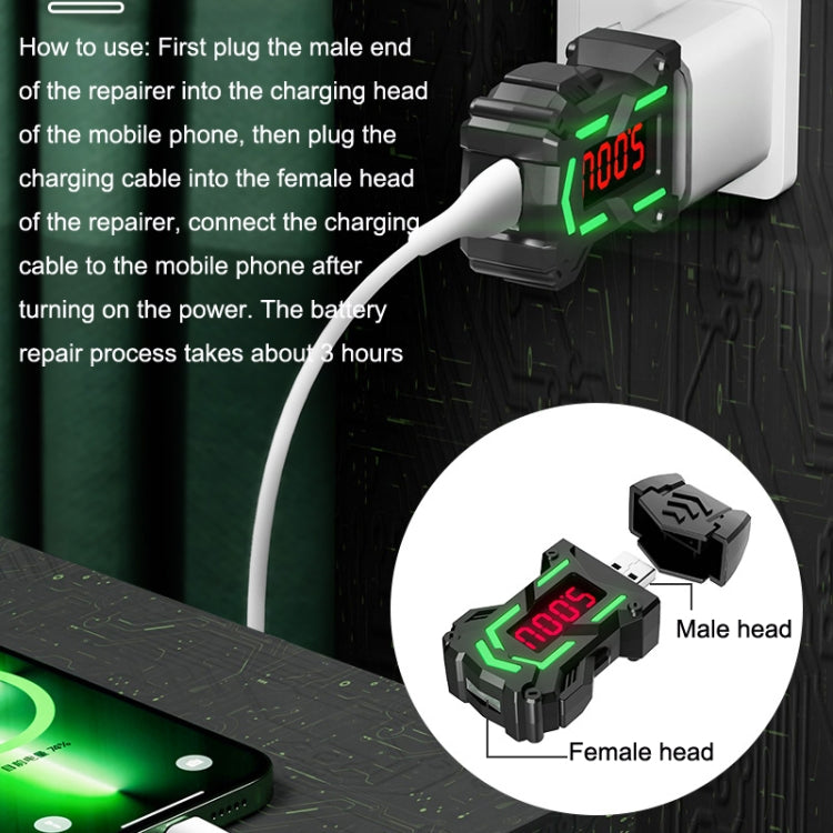 Phone Repairer Clean Up Mobile Phone Memory Repair Machine Battery System Tester 101 Black - Repair Platform by buy2fix | Online Shopping UK | buy2fix