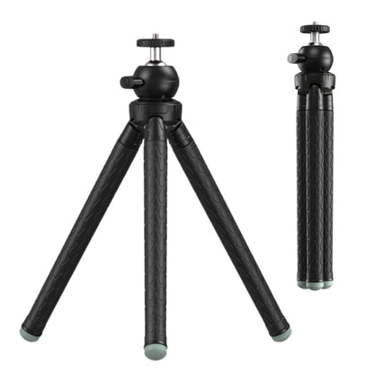 APEXEL APL-JJ09 Mobile Selfie Live Streaming Portable Stretch Telephoto Tripod(Black) - Stand by APEXEL | Online Shopping UK | buy2fix