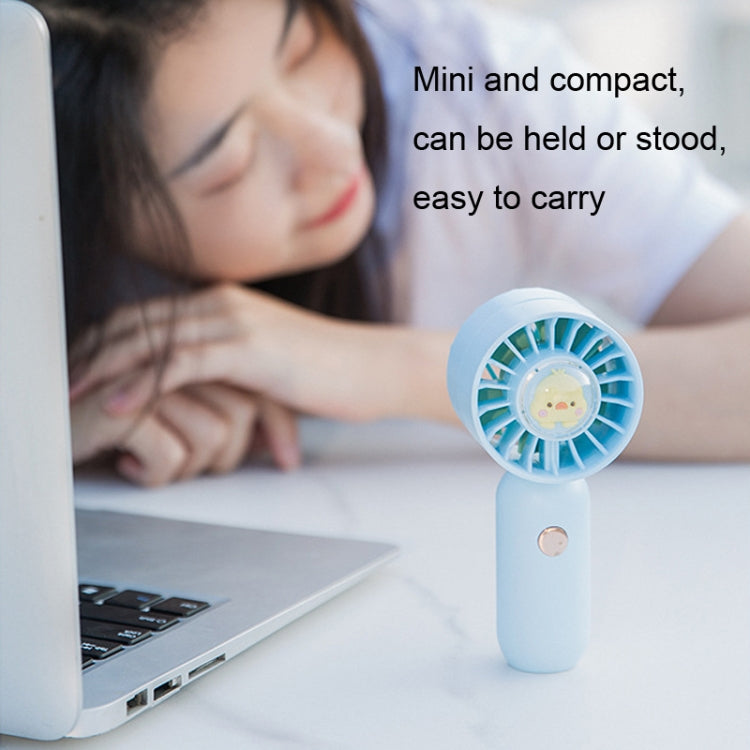 Hand Holds Small Fan Portable Mini Pocket Fan, Style: Green Duck - Electric Fans by buy2fix | Online Shopping UK | buy2fix