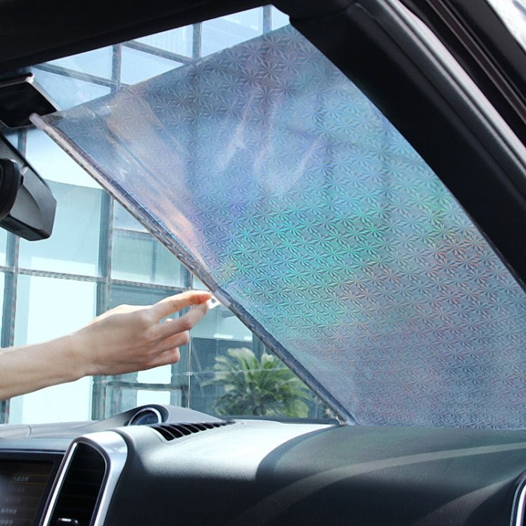 40x60cm Mesh Black Suction Cup Telescopic Car Sun Protection Blackout Curtain - Window Foils & Solar Protection by buy2fix | Online Shopping UK | buy2fix