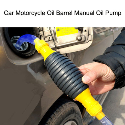 1.5m With Switch Car Motorcycle Oil Barrel Manual Oil Pump Self-Priming Large Flow Oil Suction - oil tank tubes & oil pumps by buy2fix | Online Shopping UK | buy2fix