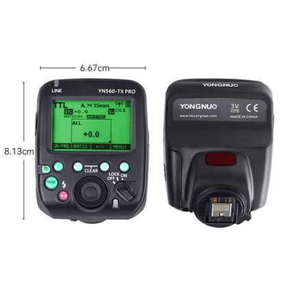 For Canon YONGNUO YN560-TX Pro High-speed Synchronous TTL Trigger Wireless Flash Trigger - Wireless Flash Trigger by YONGNUO | Online Shopping UK | buy2fix