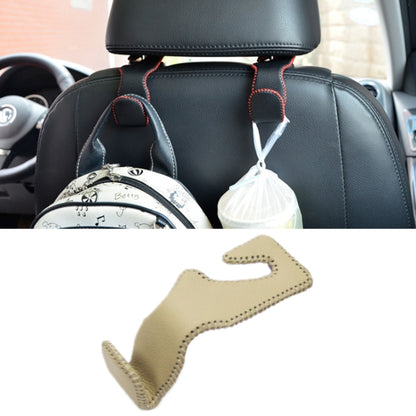 Car Hidden Multi-function Seat Back Seat Small Hook(Beige) - Auto Fastener & Clips by buy2fix | Online Shopping UK | buy2fix