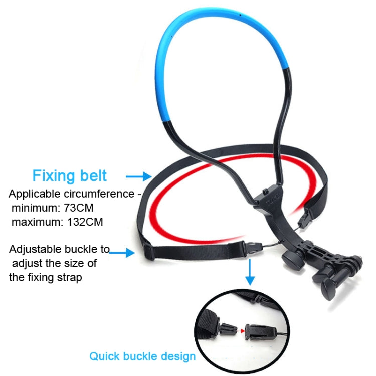 TUYU Camera Neck Holder Mobile Phone Chest Strap Mount  For Video Shooting//POV, Spec: Standard (Black) - Stand by buy2fix | Online Shopping UK | buy2fix