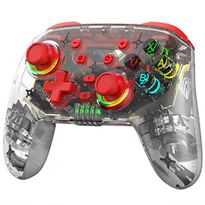 For PS3 / PS4 Dual Vibration Wireless Gamepad With RGB Lights(Red) - Gamepads by buy2fix | Online Shopping UK | buy2fix