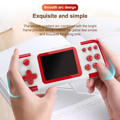 A12 3.0-inch HD Colorful Screen Retro Handheld Game Console with 666 Built-in Games, Model: Double Red White - Pocket Console by buy2fix | Online Shopping UK | buy2fix