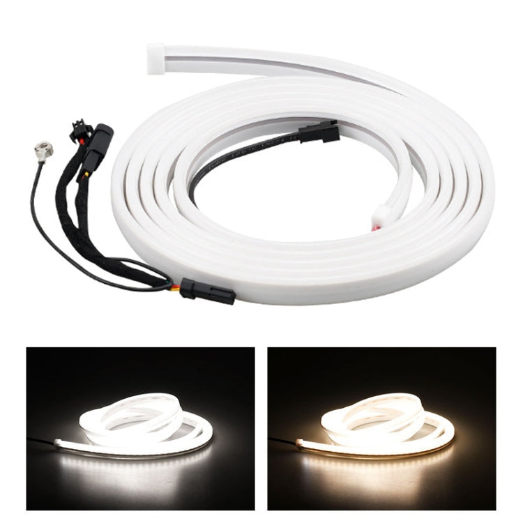 For Tesla Front Trunk LED Ambient Light Strip, Size: For 21-23 Model 3(White Light) - Atmosphere lights by buy2fix | Online Shopping UK | buy2fix