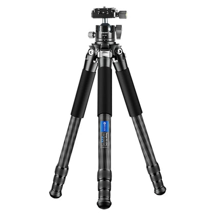 BEXIN RC254+LH-28 Carbon Fiber Portable Folding Tripod SLR Camera Low Gravity Center Gimbal Photography Bracket - Tripods by BEXIN | Online Shopping UK | buy2fix