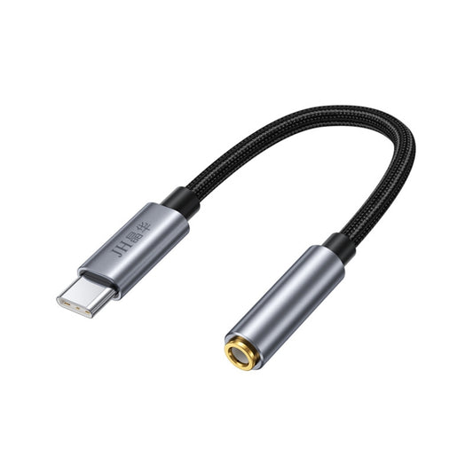 JINGHUA Type-C To 3.5mm Audio Adapter Cable Type-C Headphone Adapter Cable(Analog Model) - Type-C Adapter by JINGHUA | Online Shopping UK | buy2fix