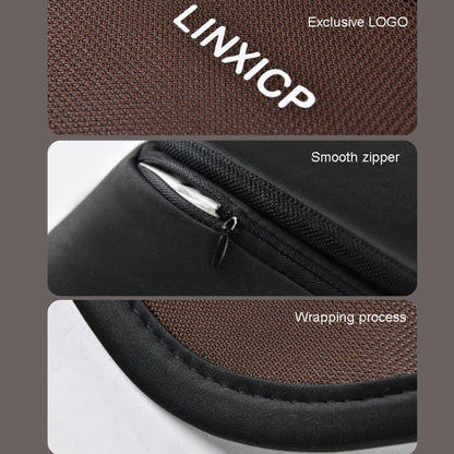 LINXICP 3 In 1 Car Seat Lumbar Cushion Summer Special Memory Foam Breathable Car Back Pad(Gray) - Seat Accessories by LINXICP | Online Shopping UK | buy2fix