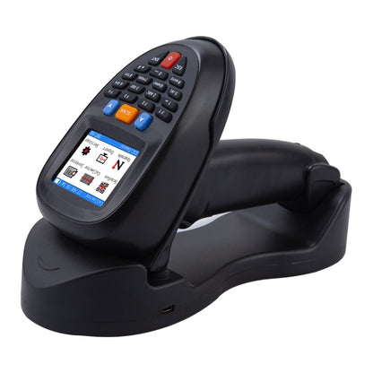 1D CCD Red Light Wireless Barcode Reader Scanner Data Collector With 2.2-Inch LCD Screen - Barcode Scanner by buy2fix | Online Shopping UK | buy2fix