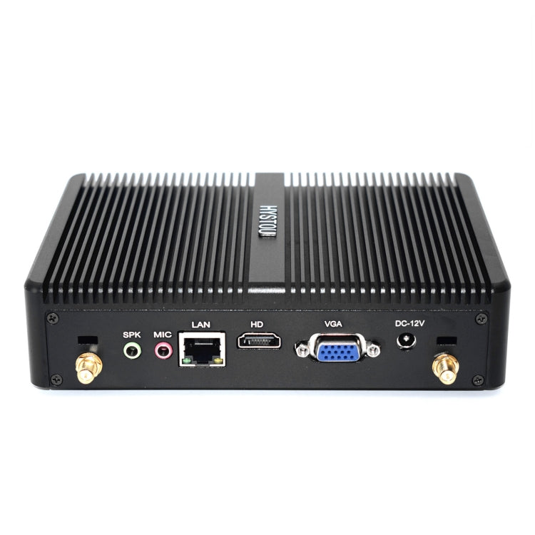 HYSTOU H2 Windows / Linux System Mini PC, Intel Core I3-7167U Dual Core Four Threads up to 2.80GHz, Support mSATA 3.0, 8GB RAM DDR4 + 256GB SSD (Black) - Computer & Networking by HYSTOU | Online Shopping UK | buy2fix