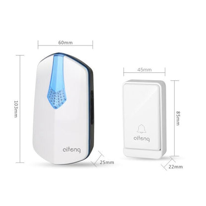 AITENG V026J Wireless Batteryless WIFI Doorbell, US Plug - Security by AITENG | Online Shopping UK | buy2fix