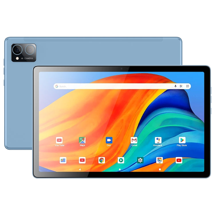 BDF P60 4G LTE Tablet PC, 10.36 inch, 8GB+128GB, Android 11.0 MTK6762 Octa Core, Support Dual SIM & Bluetooth & WiFi, EU Plug(Sky Blue) - BDF by BDF | Online Shopping UK | buy2fix