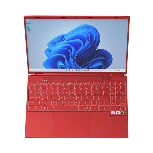 HONGSAMDE HL160G Notebook, 16 inch, 12GB+1TB, Windows 10 Intel Celeron N5095 Quad Core 2.0-2.9GHz, Support TF Card & WiFi & BT & HDMI (Red) - HONGSAMDE by Hongsamde | Online Shopping UK | buy2fix