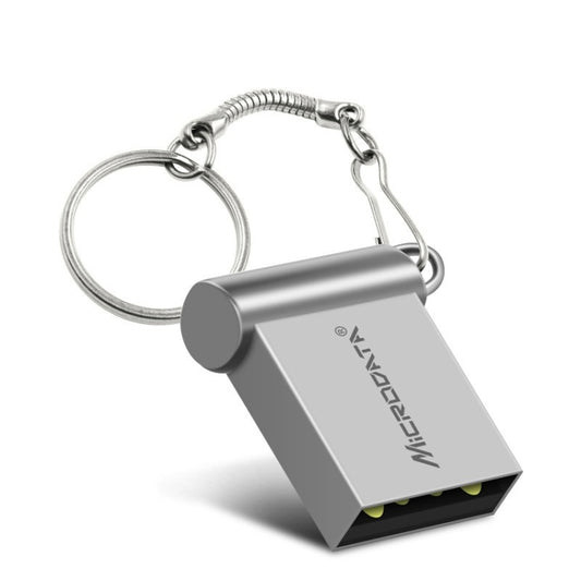 MiCRODATA 64GB USB 2.0 Computer Car Two-use Mini U Disk(Silver Grey) - USB Flash Drives by MiCRODATA | Online Shopping UK | buy2fix