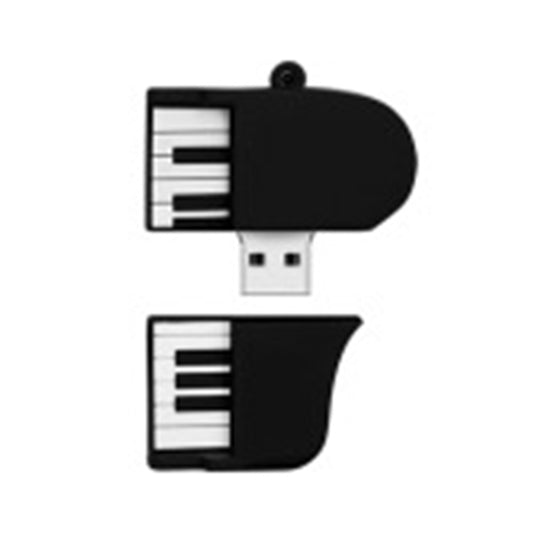 MicroDrive 16GB USB 2.0 Triangle Guitar U Disk - USB Flash Drives by MicroDrive | Online Shopping UK | buy2fix